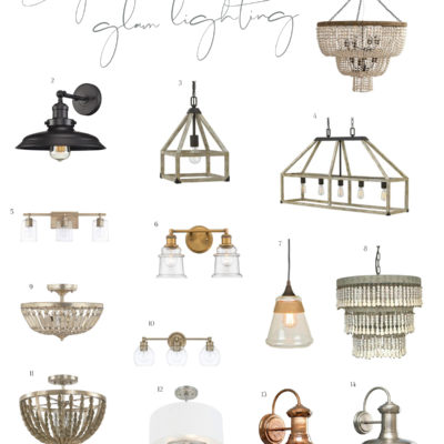 The Best Rustic Glam Lighting