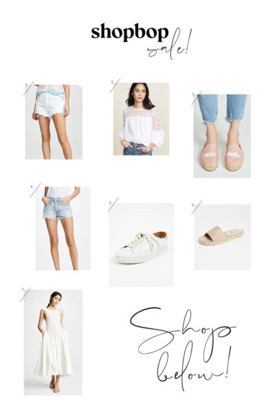 Shop Bop Spring and Summer Sale