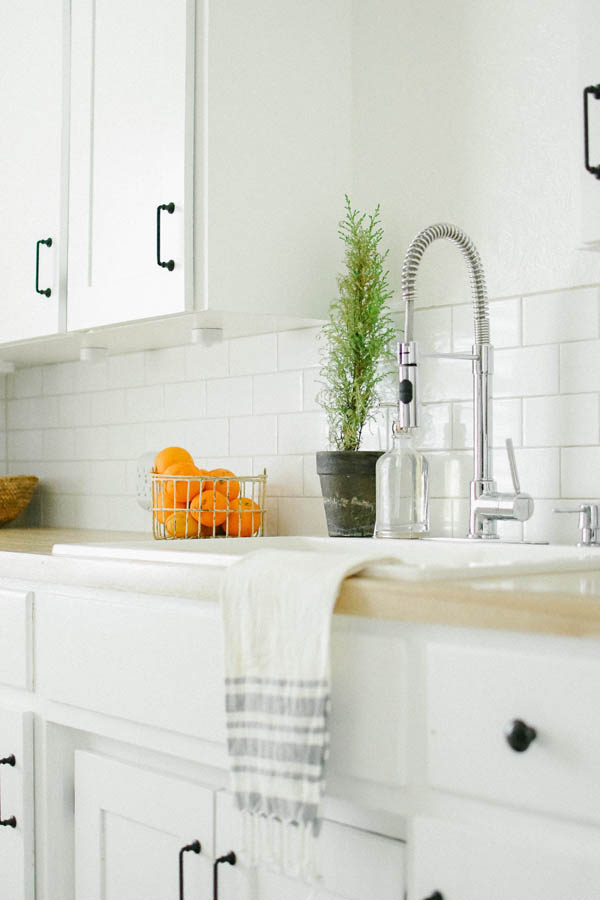 A Bright and White Kitchen