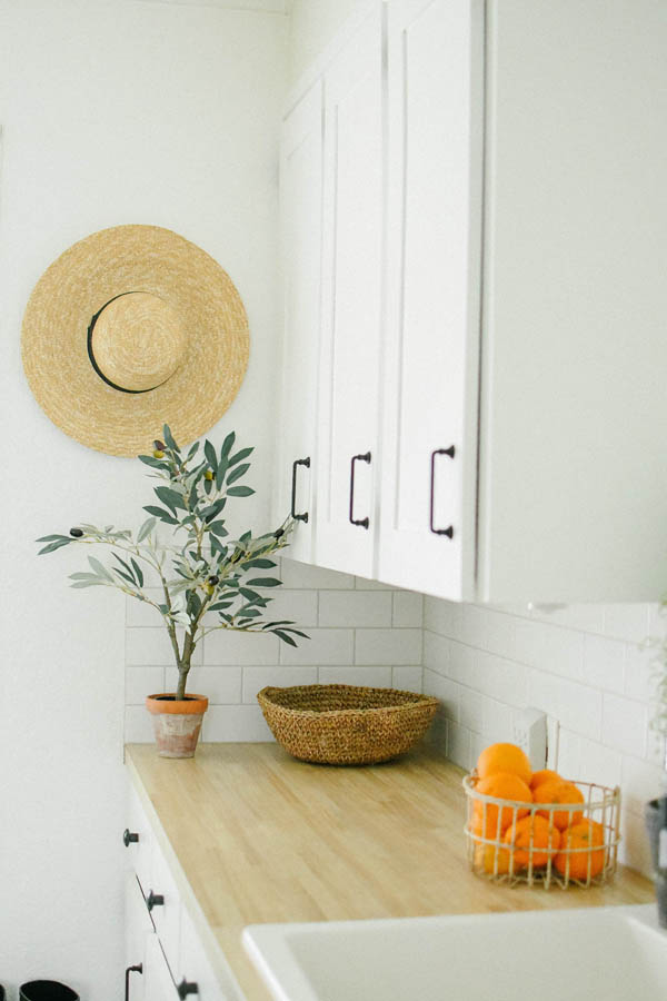 A Bright and White Kitchen