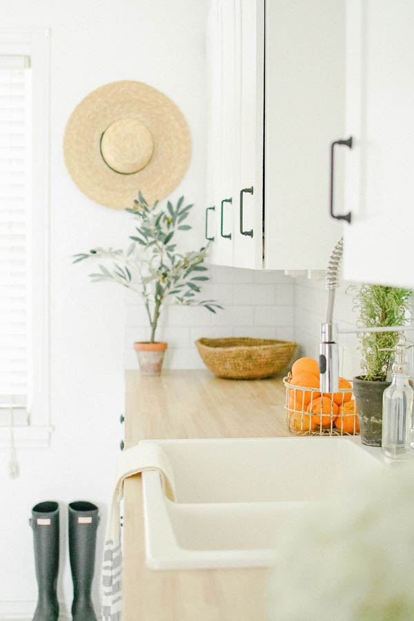 A Bright and White Kitchen