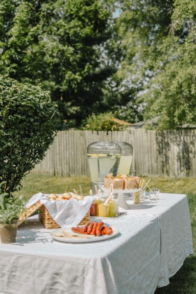 A Summer Hot Dog Bar - Kristin Jones