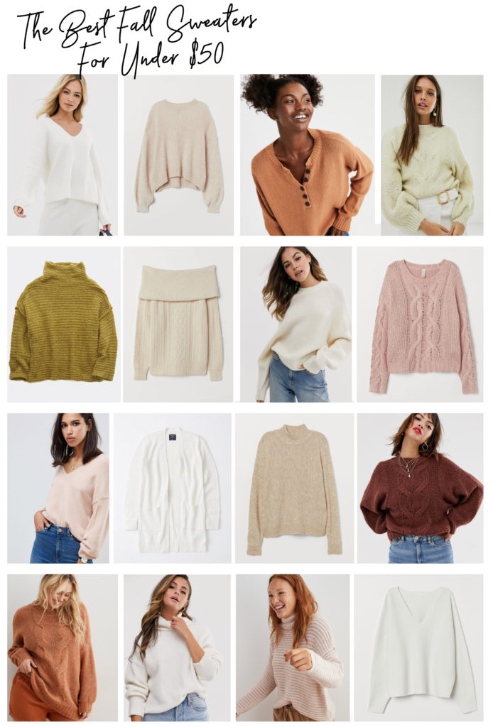 The Best Sweaters For Fall Under $50